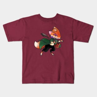 Fall Shopping Fox Kids T-Shirt